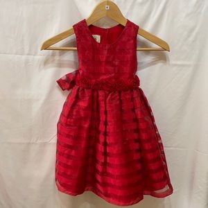 Girls red dress